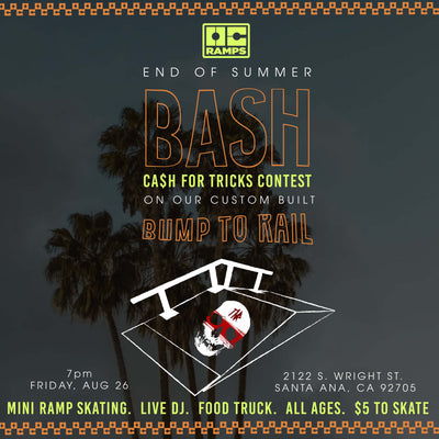 End of Summer Bash - Ca$h for Tricks Contest