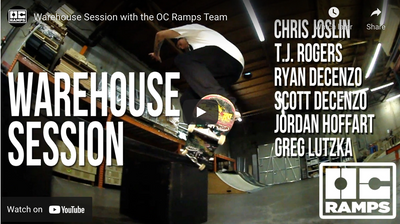 Warehouse Session with the OC Ramps Team
