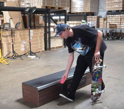 Skate Sesh with Greg Lutzka + Brick Box