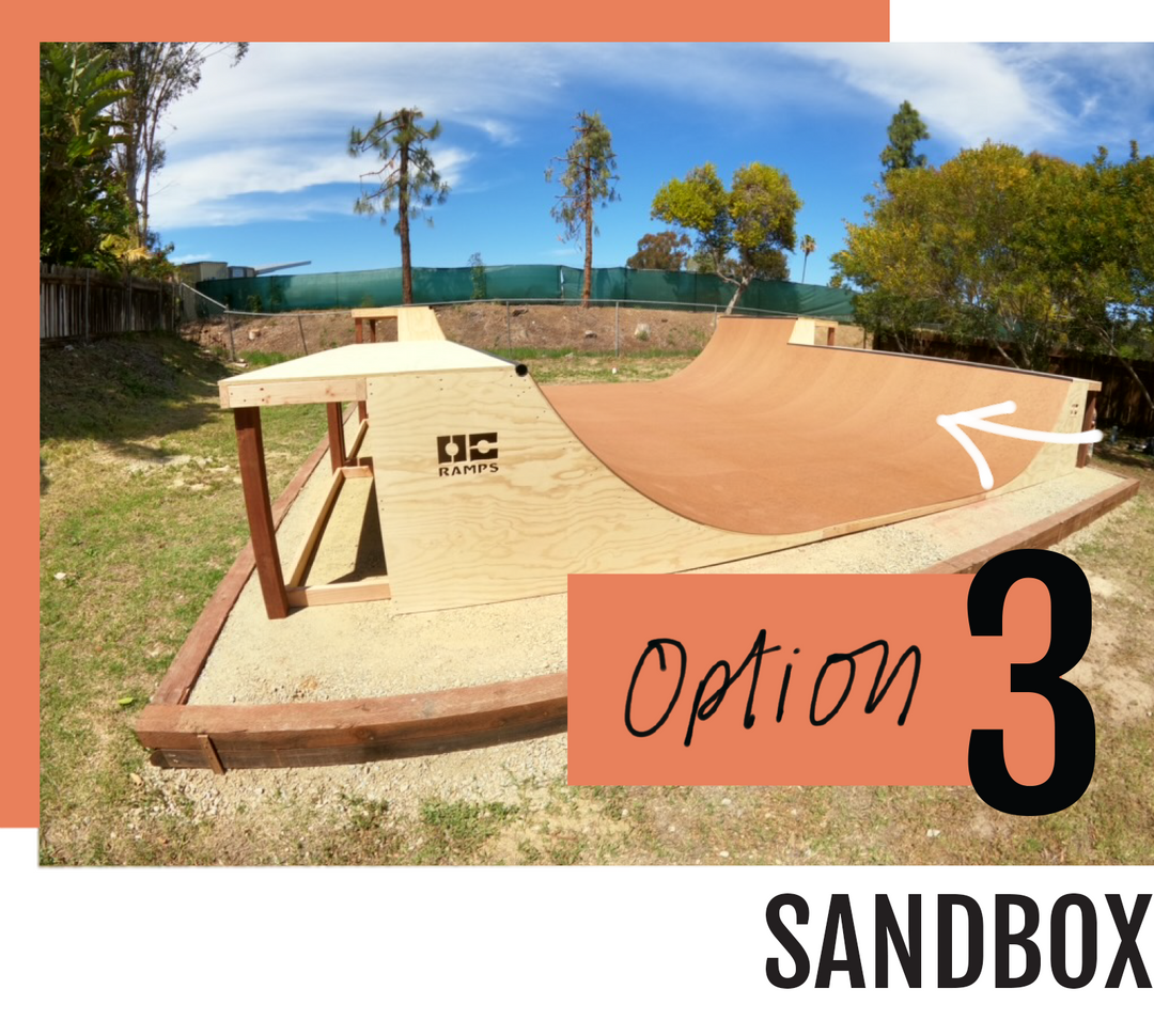 OC Ramps Option 3 Foundations: Sandbox