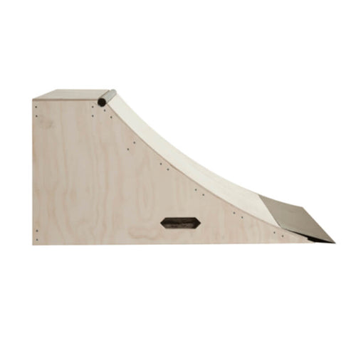 Side view of 3ft wide Quarter Pipe Ramp by OC Ramps