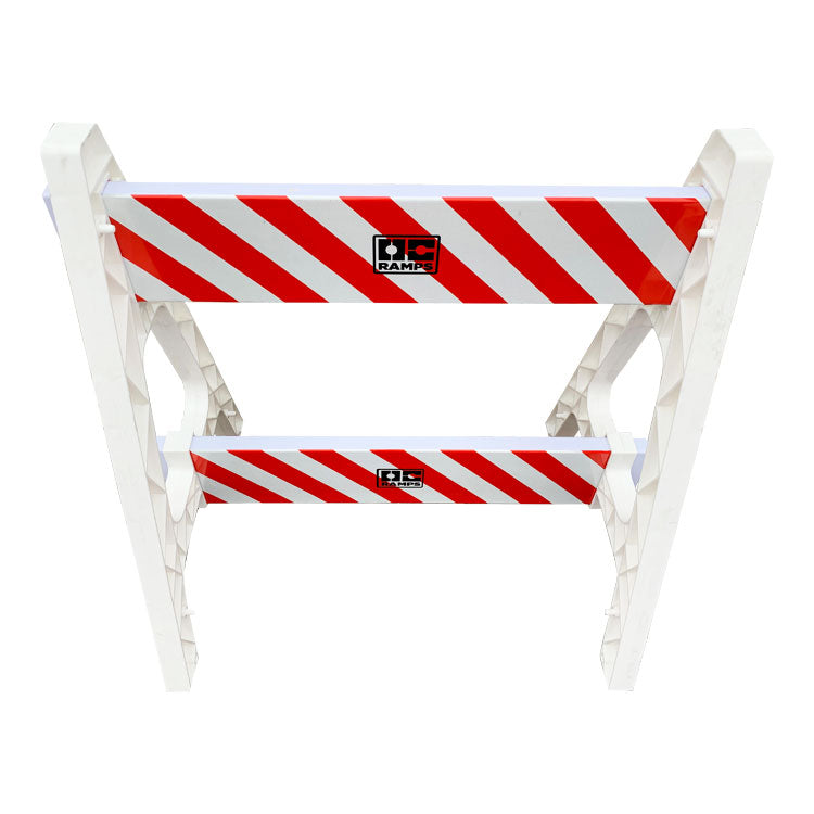 OC Ramps Road Series A-Frame Construction Barrier top view