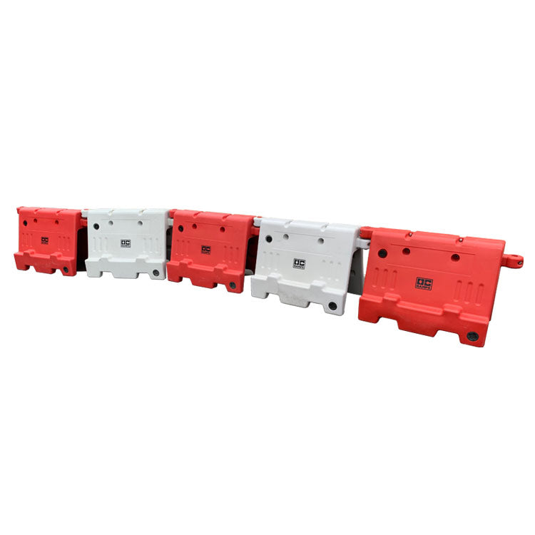 OC Ramps Road Series Jersey Barrier in red & white
