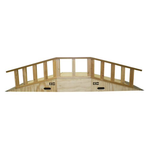 Side view of OC Ramps Bump to Butter plus flat section