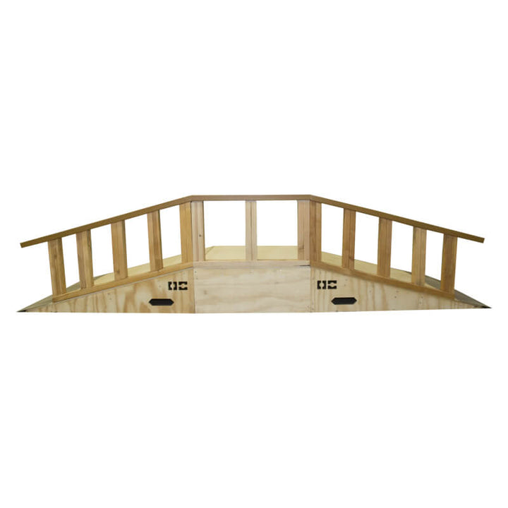 Side view of OC Ramps Bump to Butter plus flat section