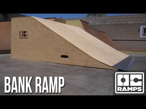 Bank Skateboard Ramp