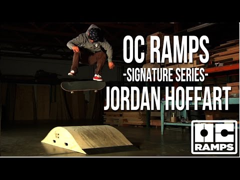 Video of Signature Series Jordan Hoffart speed bump for skateboarding by OC Ramps