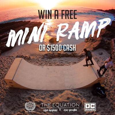 Win A FREE Mini Ramp or $1,500 cash!