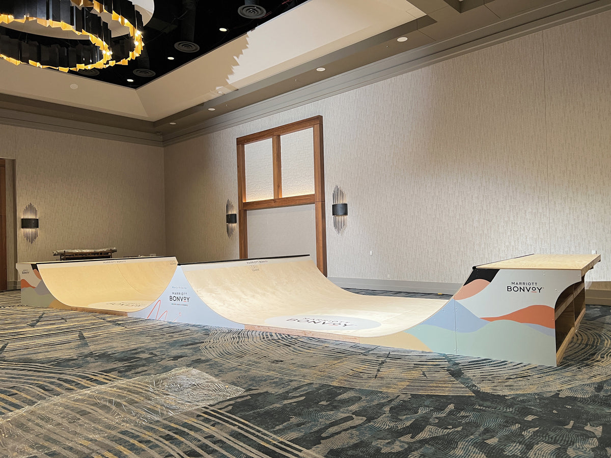 Marriott Resort of Denver Colorado Spine Halfpipe Demo