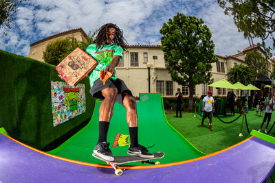 Skateboard Ramp Rental for the Teenage Mutant Ninja Turtles Movie Premiere at Paramount Pictures