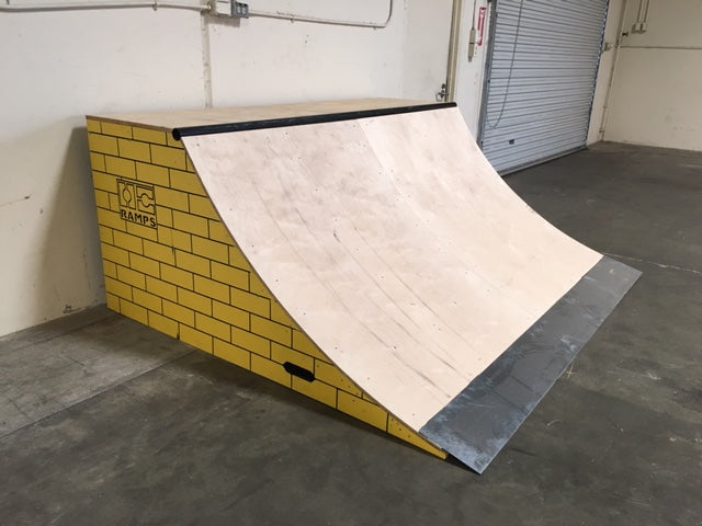 NEW Release- Yellow Brick Quarter Pipe – OC Ramps