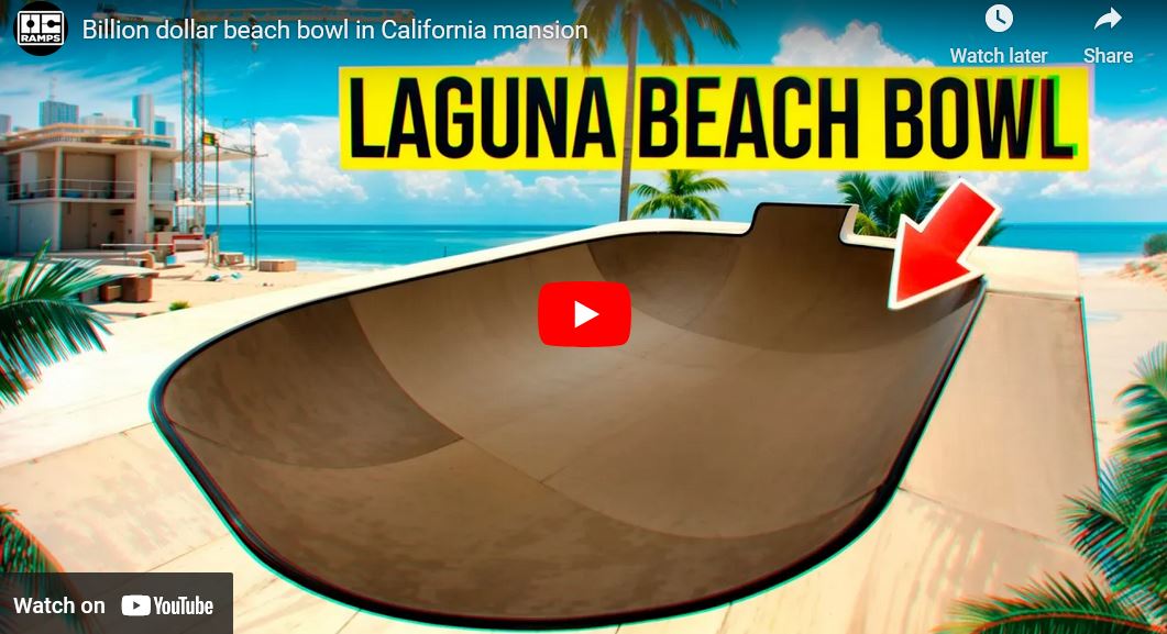 The Grand Finale: Unveiling the Laguna Beach Skate Bowl Masterpiece!