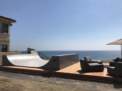 Dana Point Halfpipe with Cliff Side Views