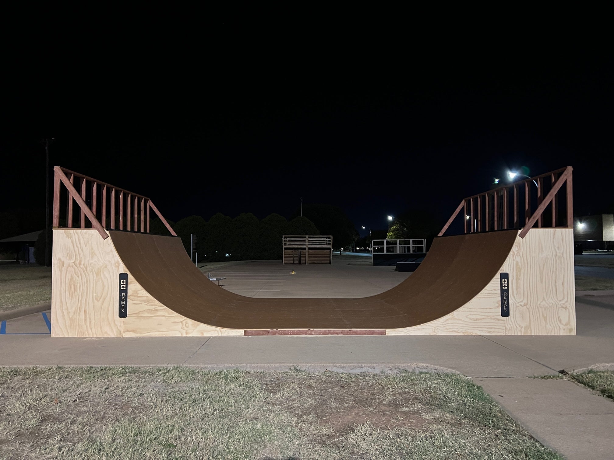6ft Tall Halfpipe for Texas Air Force Base - OC Ramps