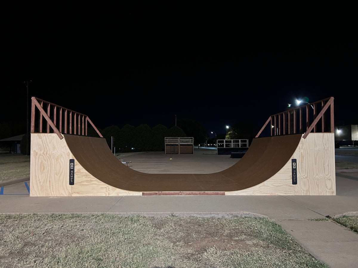 Custom Halfpipe at Sheppard Texas AFB