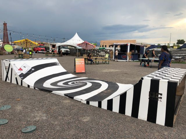 Custom Mural Mini Ramp
