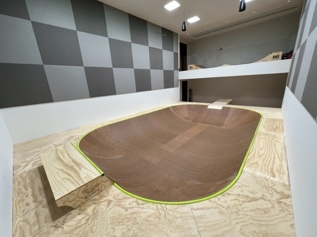 Custom Indoor Bowl + Roller Mini Ramp in Aspen Colorado
