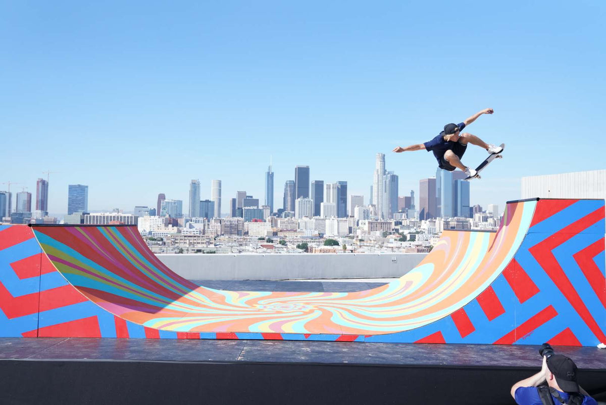 DTLA, Sony, rental, half pipe, oc ramps, mini ramp