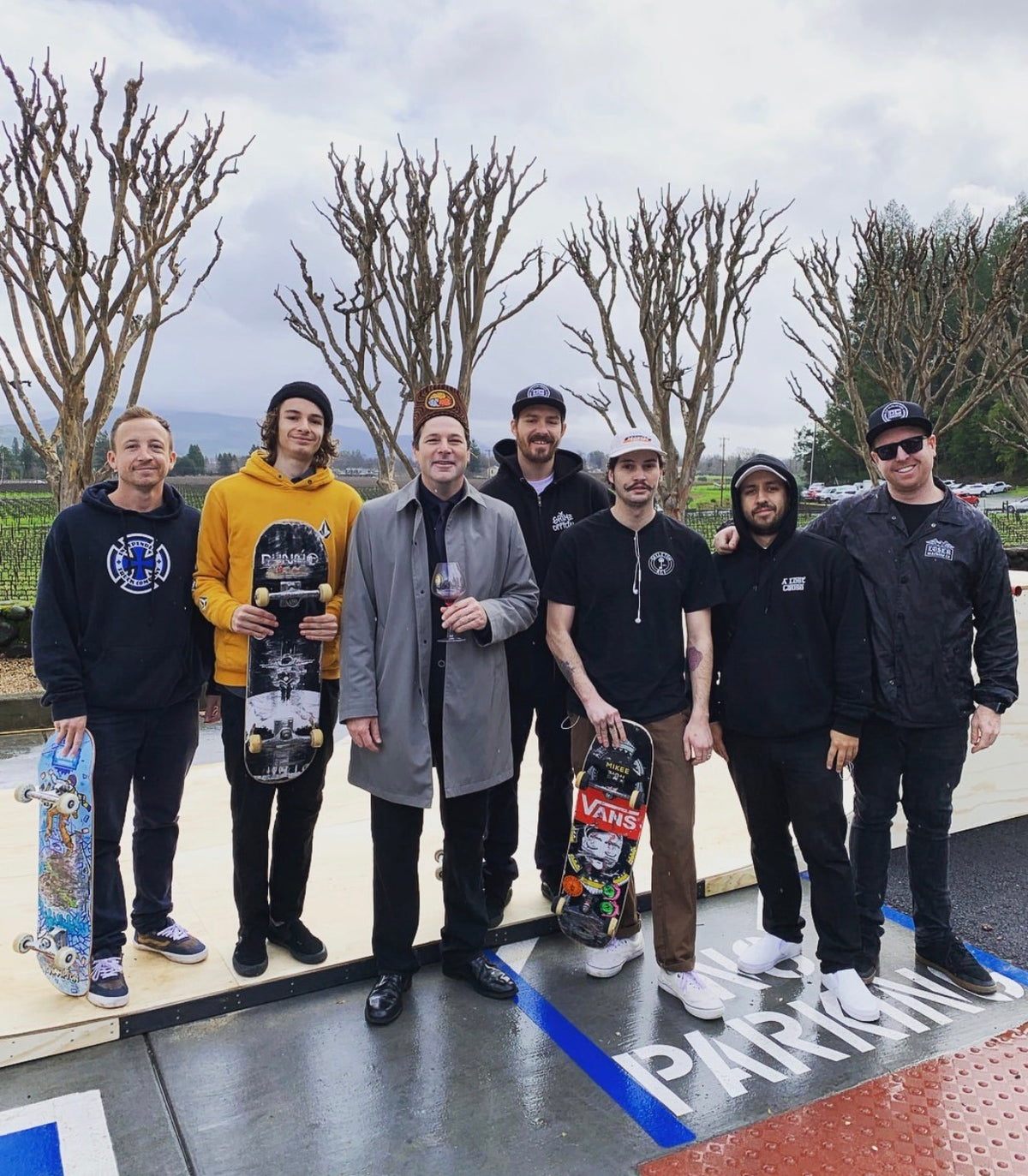 napa valley, flora springs winery, wine, skateboarding, oc ramps, halfpipe, mini ramps