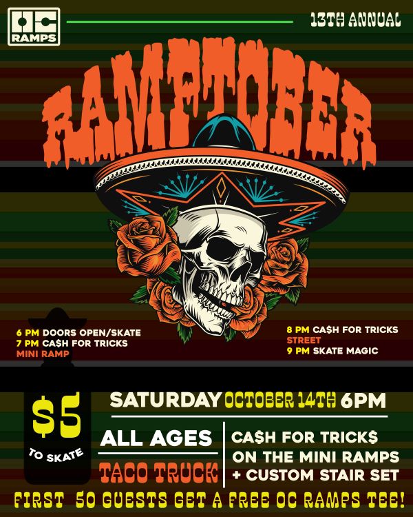 Get Ready to Shred: You're Invited to Ramptober 2023!