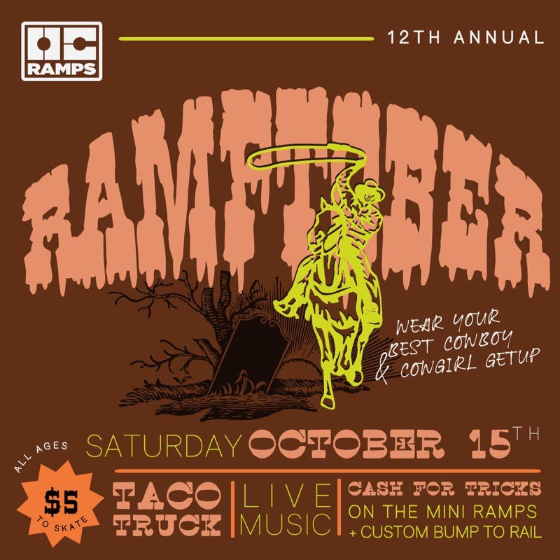 OC Ramps Ramptober Annual Skate Party