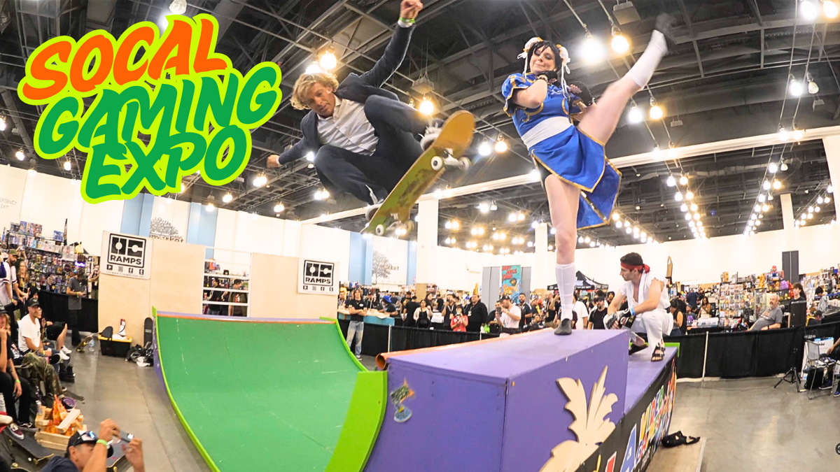 Throwback Thrills at the SoCal Gaming Expo 🎮🛹