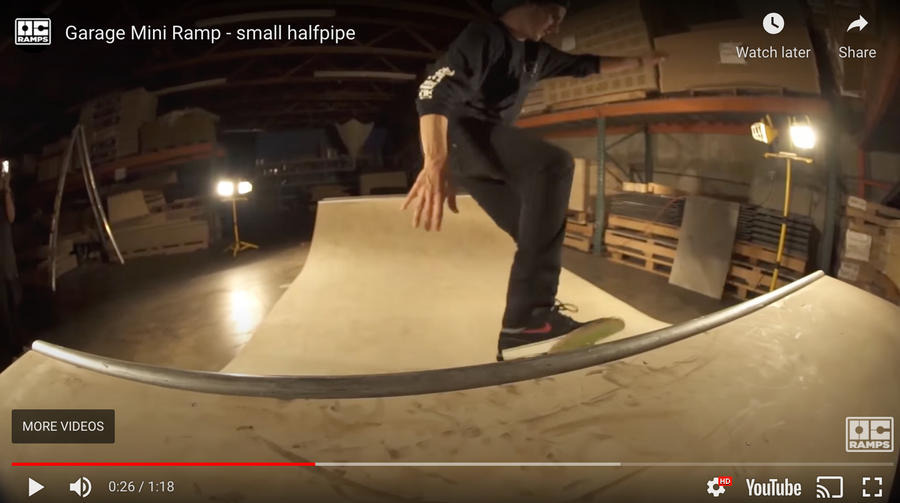 New Video- Best Selling Garage Mini Ramp