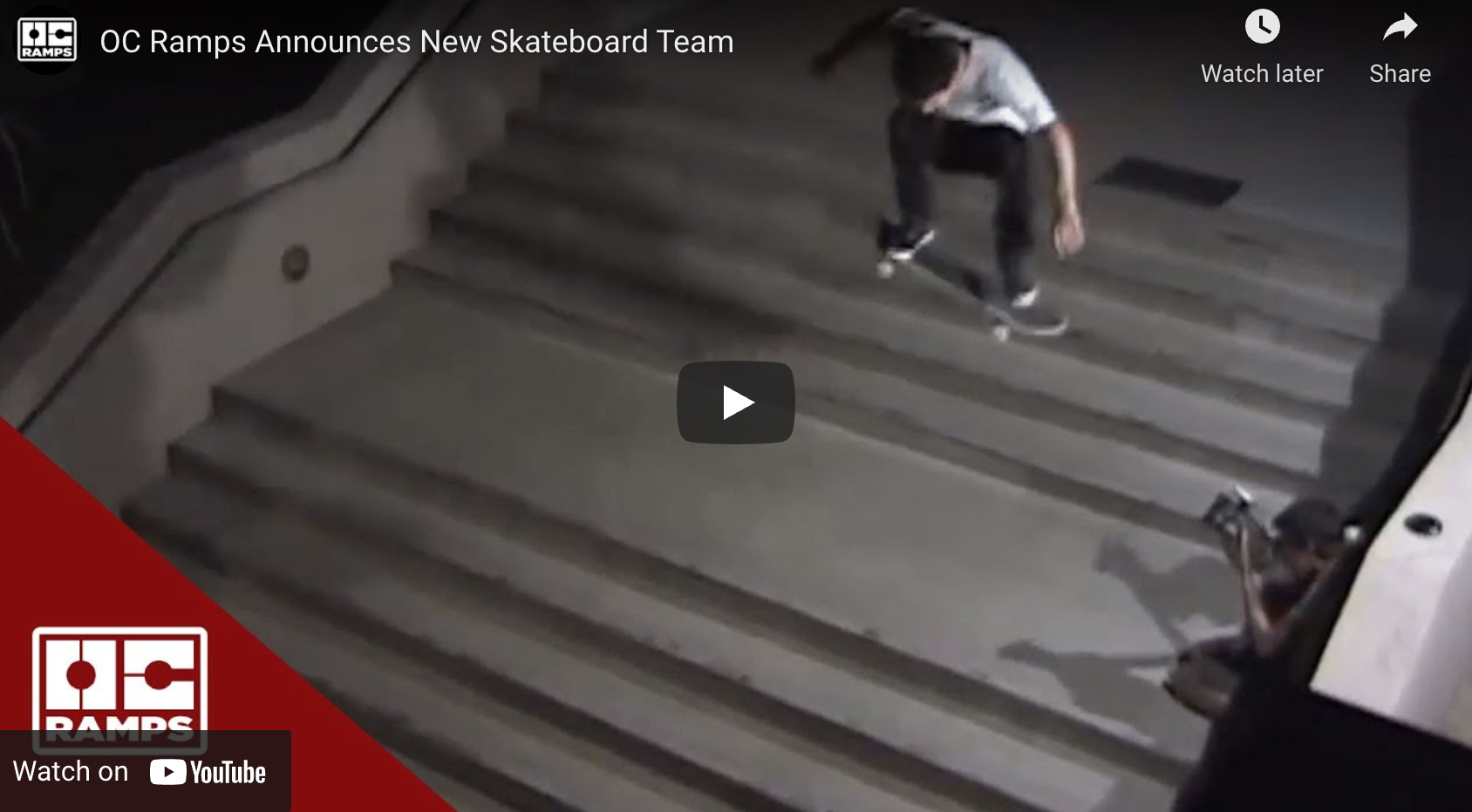 OC Ramps Team Skate Video Drop