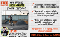 Skate Lessons Now Available at OC Ramps – Group & Private Options!