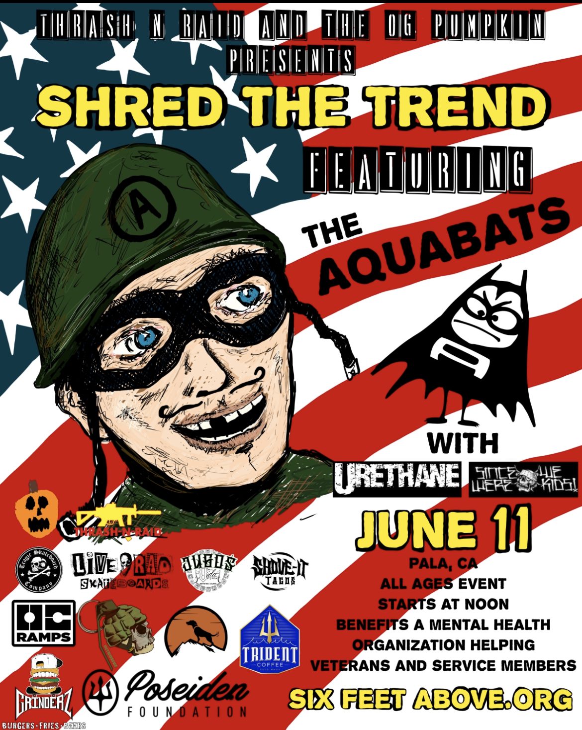 Six Feet Above - Shred the Trend Event 06/11/22