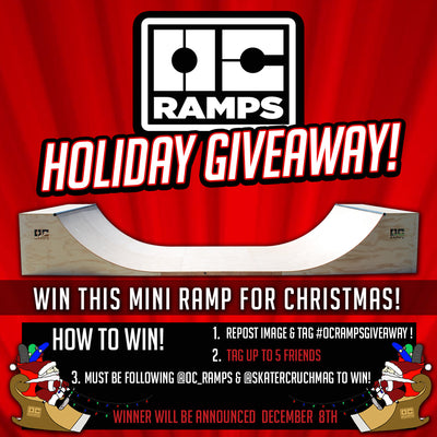 Win a FREE mini ramp for Christmas!