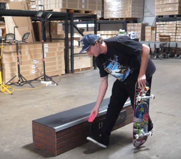 Skate Sesh with Greg Lutzka + Brick Box