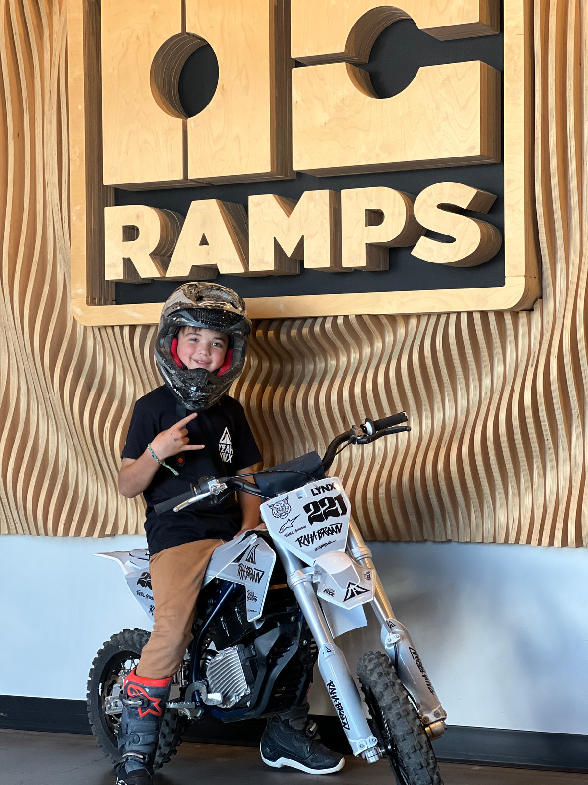 OC Ramps Rooftop sesh with Moto Rider Lynx