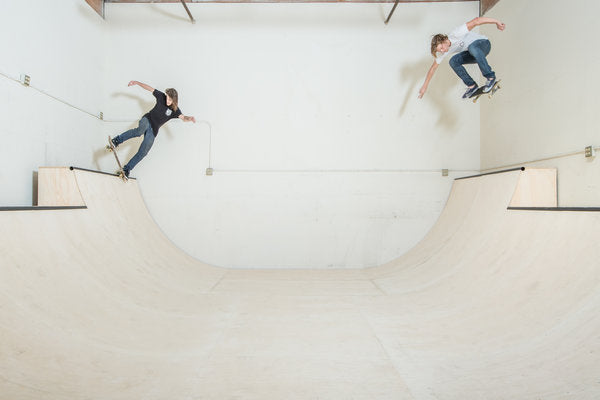 Custom 20 Foot Wide Mini Ramp Install