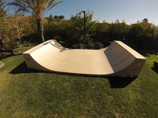 Travis Barker's OC Mini Ramp