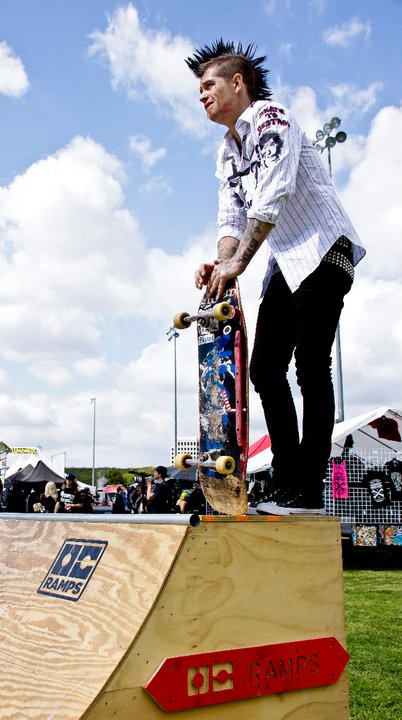 Mini Ramps the OC Punk Rock Picnic 2011