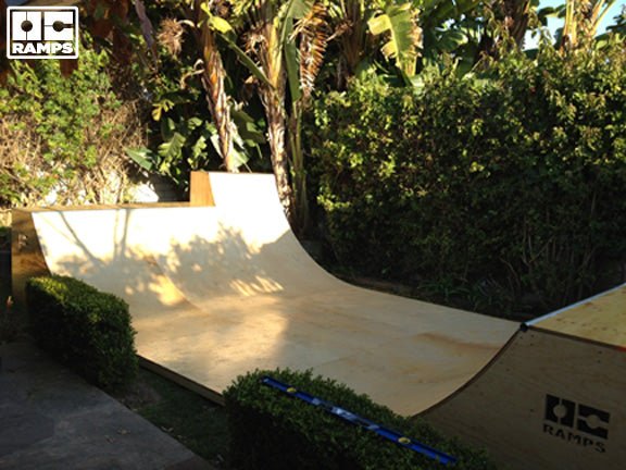 Halfpipe Builds in Laguna Beach