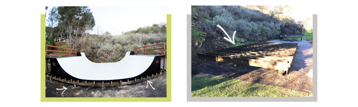OC Ramps Foundation Pressure Treated Wood Examples