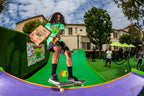 OC Ramps Turtle Half Pipe Ramp – 12' Wide — backyard half pipe ramp kit