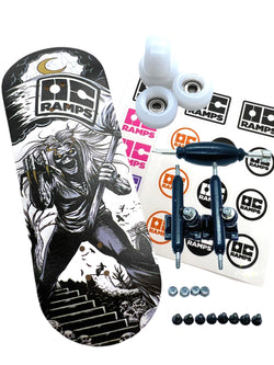 OC Ramps Fingerboard Complete Fulgore Demon — fingerboard obstacle tech deck ramp