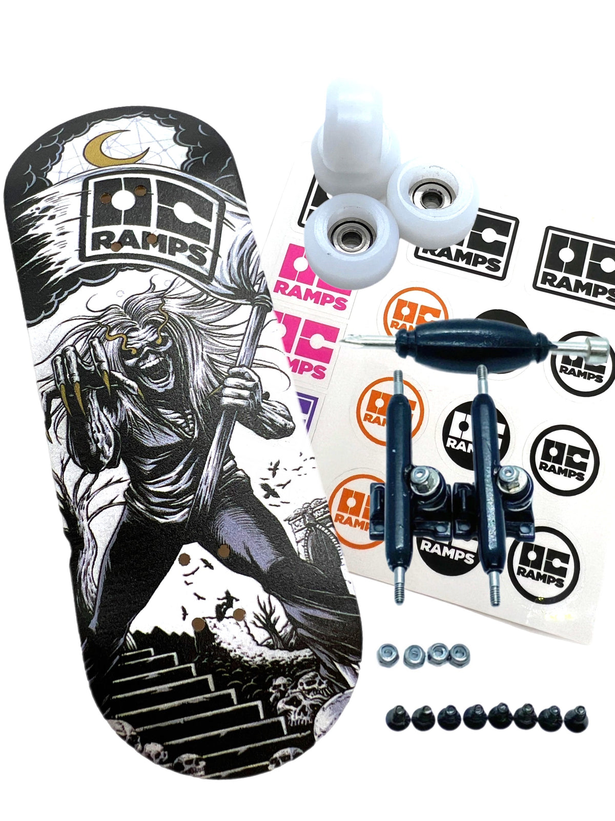 OC Ramps Fingerboard Complete Fulgore Demon — fingerboard obstacle tech deck ramp