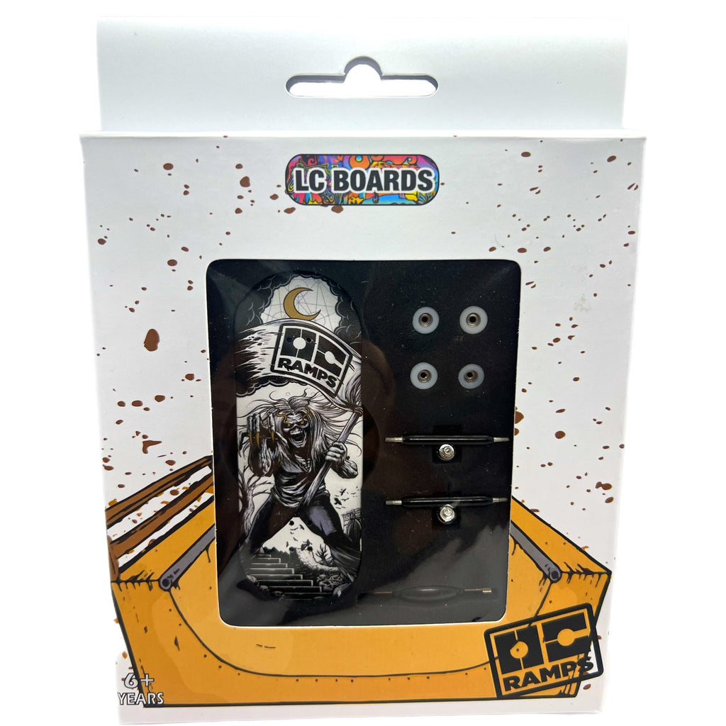 OC Ramps Fingerboard Complete Fulgore Demon — front view — fingerboard obstacle tech deck ramp