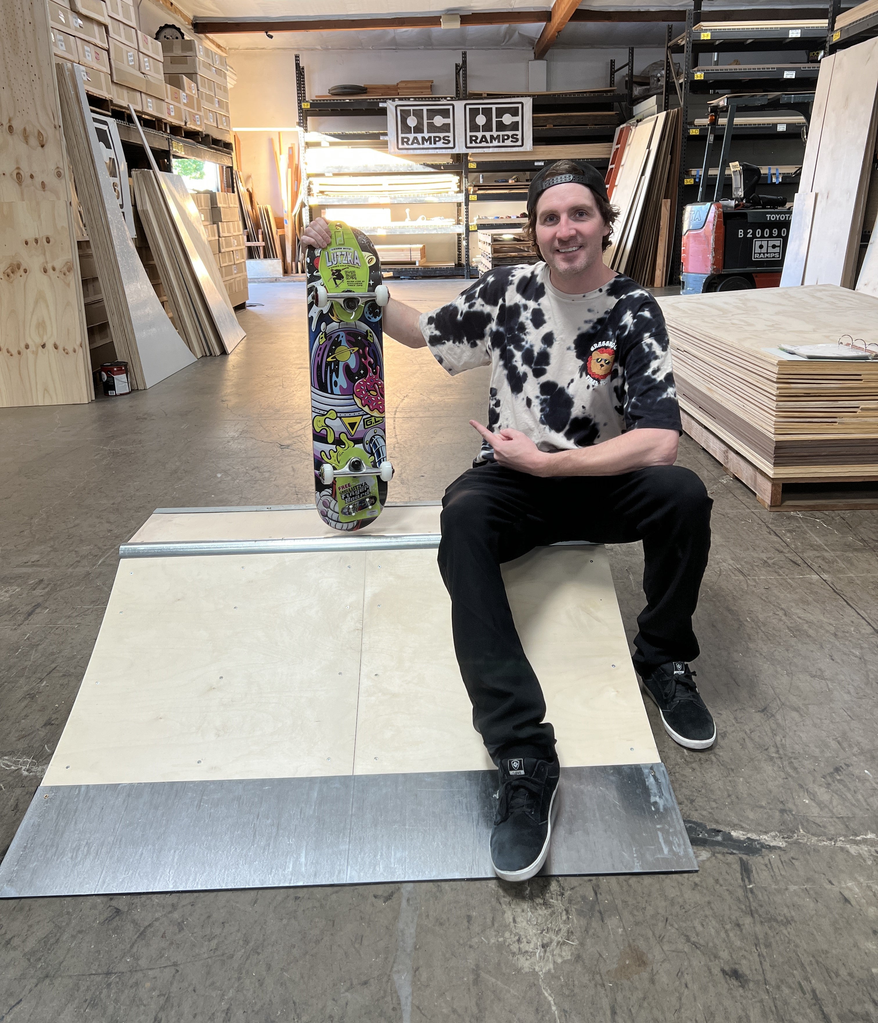 Greg Lutzka's 3 in 1 Quarter Pipe | OC Ramps