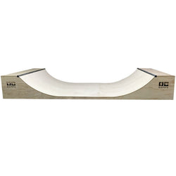 OC Ramps Garage Mini Ramp 2' Tall – Halfpipe — rear view — backyard half pipe ramp kit