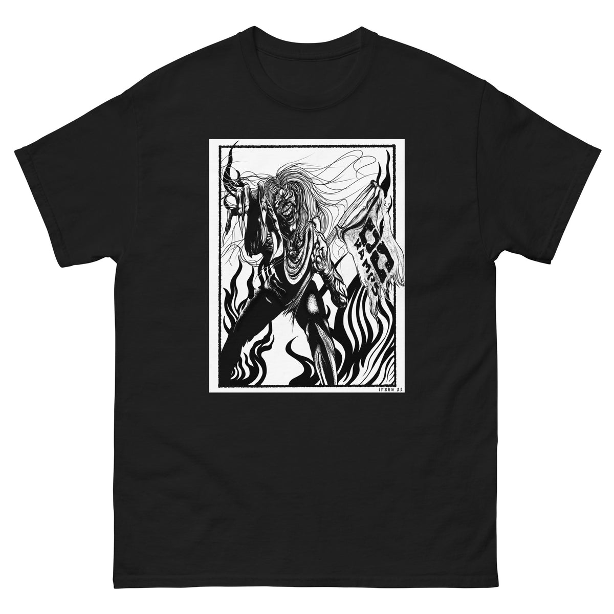 OC Ramps Fulgore Classic tee — front view — OC Ramps skateboard brand t-shirt