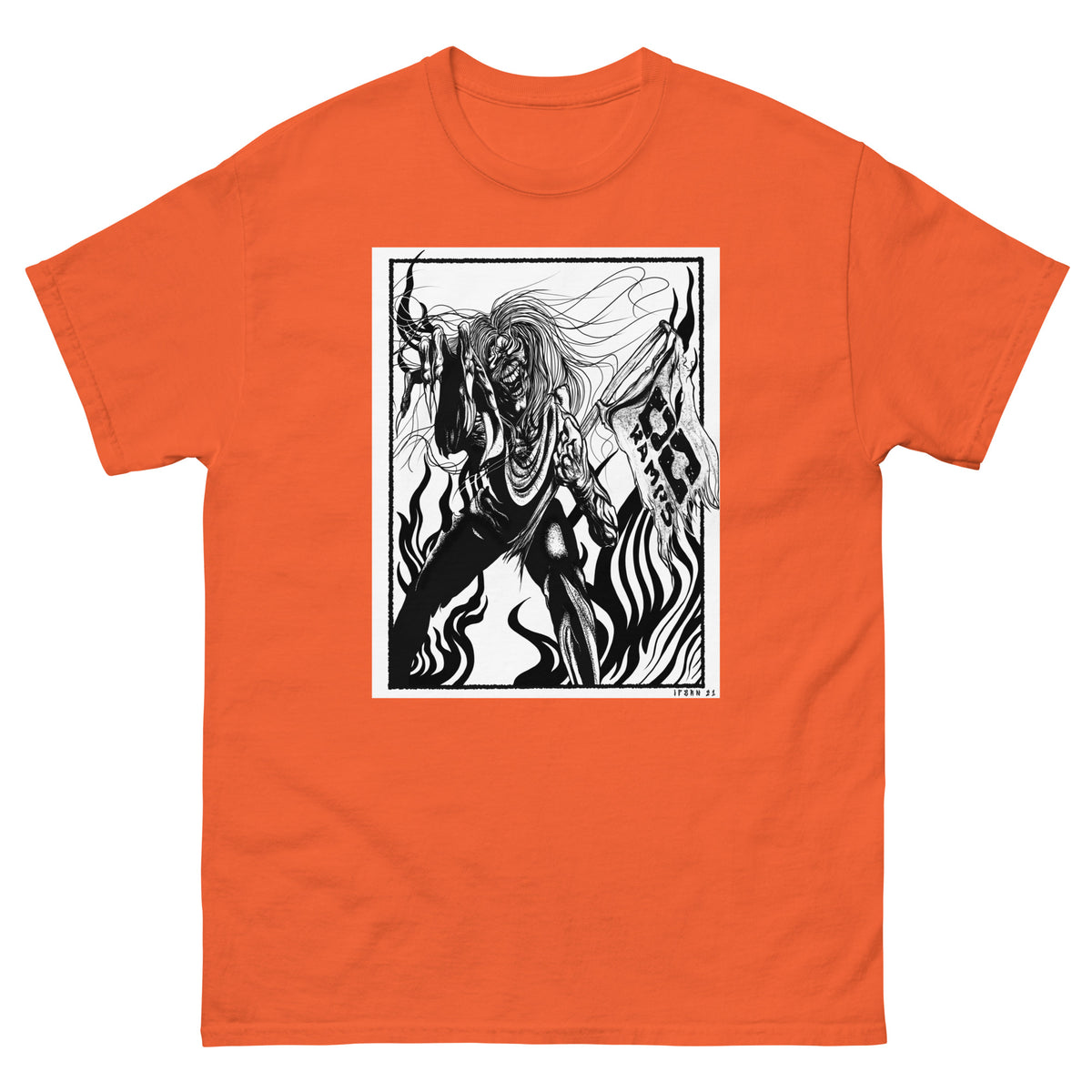 OC Ramps Fulgore Classic tee — front view — skateboard brand clothing
