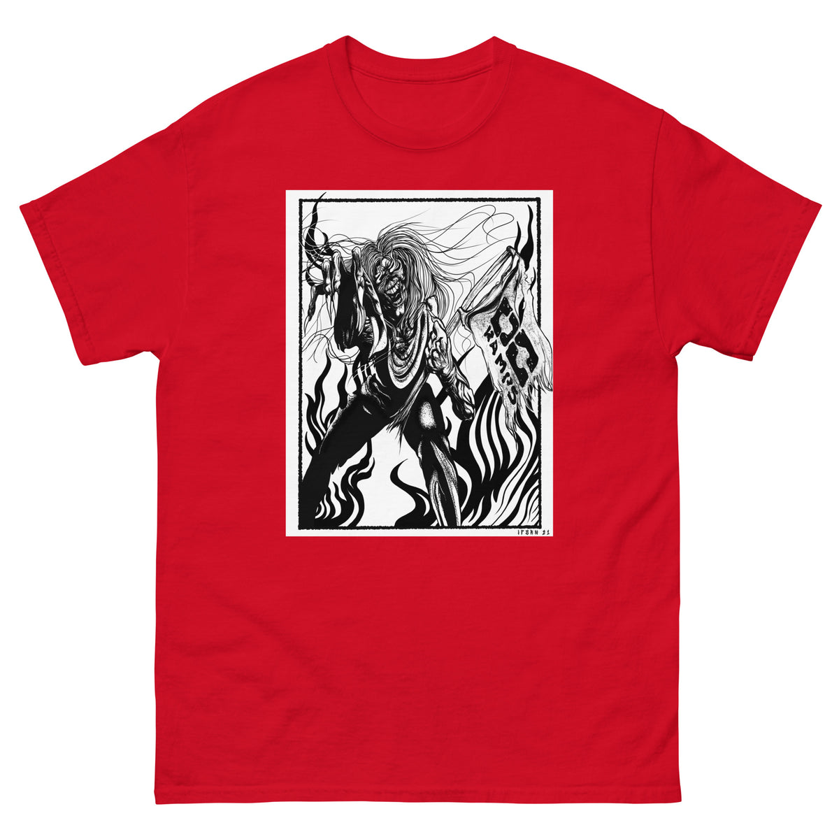 OC Ramps Fulgore Classic tee — front view — skate apparel tee shirt