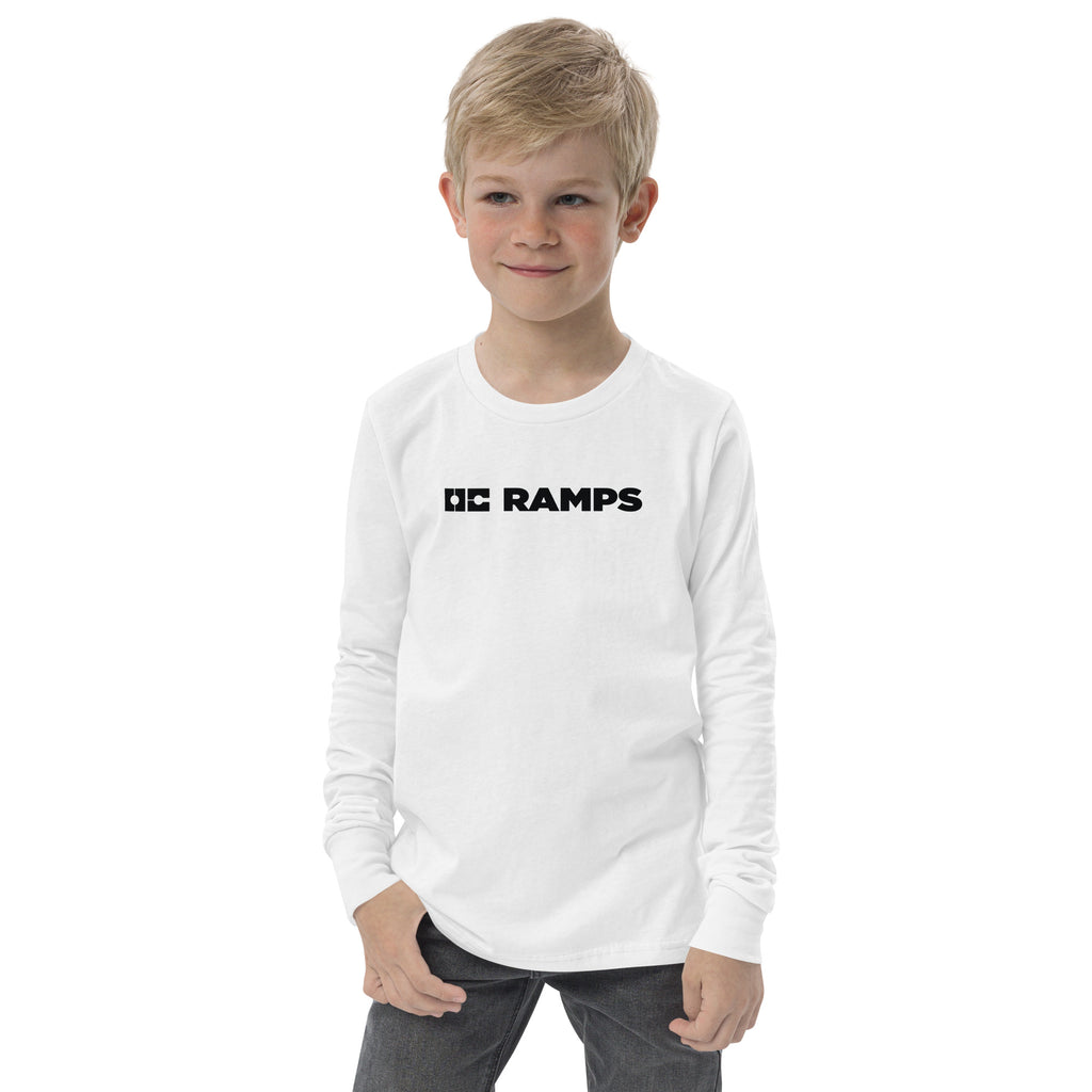 OC Ramps Lil Devil Youth long sleeve tee — photo 9 of 12 — OC Ramps skateboard brand t-shirt