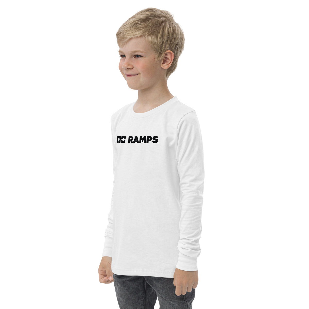 OC Ramps Lil Devil Youth long sleeve tee — photo 10 of 12 — OC Ramps skateboard brand t-shirt