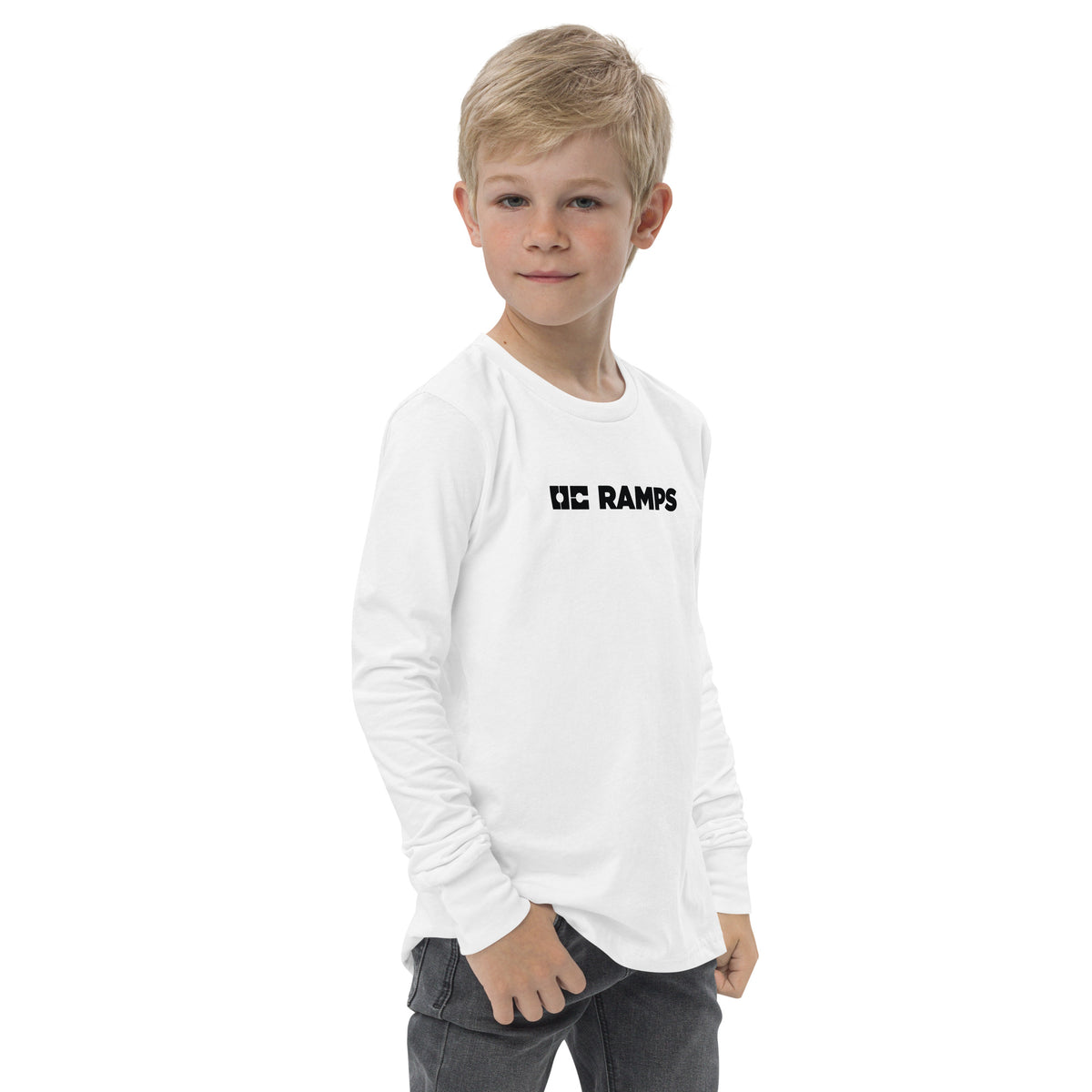 OC Ramps Lil Devil Youth long sleeve tee — photo 11 of 12 — OC Ramps skateboard brand t-shirt